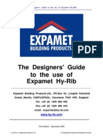 The Designers' Guide To The Use of Expamet Hy-Rib