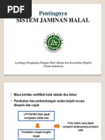 Sistem Jaminan Halal 23000