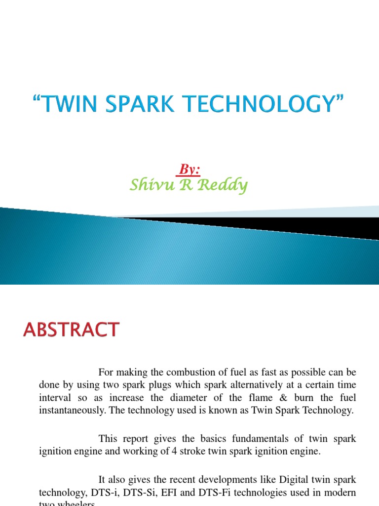 Twin Spark Tech | PDF | Internal Combustion Engine | Fuel Injection