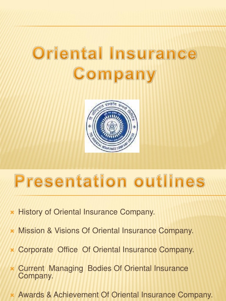 33, 34, 35,Oriental Insurance Company Insurance Disability