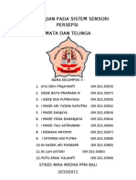 Sistem Sensori Persepsi Mata & Telinga