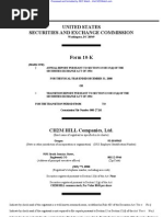 Download CH2M HILL COMPANIES LTD 10-K Annual Reports 2009-02-24 by httpsecwatchcom SN12810233 doc pdf