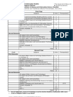 Essential checklist for Bachelor of Library and Information Science