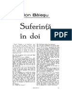 Ion Baiesu - Suferinta in Doi