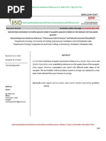 Download Biocontrol Efficiency of Some Aquatic Insects Against Aquatic Forms of the Dengue Vector Aedes by ijsidonlineinfo SN128106148 doc pdf