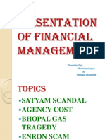 Presentation of Financial Management: Presented By: Shalvi Mahajan & Simran Aggarwal