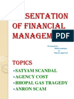 Presentation of Financial Management: Presented By: Shalvi Mahajan & Simran Aggarwal
