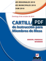 Cartilla Municipal Provincial