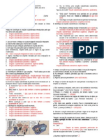 Exercícios Sobre Subordinação Gabarito CP2 Centro