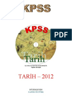 KPSS Tarih-2012