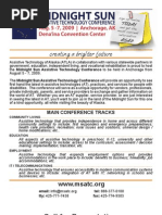 Download Midnight Sun Assistive Technology Conference 2009 by Mystie Rail SN12812307 doc pdf