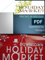Pricing of Holiday Market