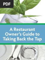 Download A Restaurant Owners Guide to Taking Back the Tap by Food and Water Watch SN12812626 doc pdf