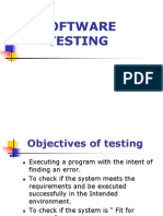 Software testing