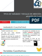 A Tipos de Variables