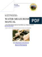 Water Measurement Bureau of Reclamation