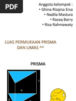 Download LUAS PERMUKAAN PRISMA DAN LIMAS  by Ghina Rizqina Ersa SN128149762 doc pdf