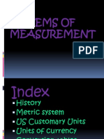 Systems of Measurement Technology