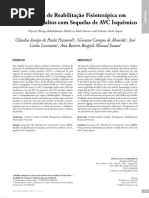 Modelos de Reabilitação Fisioterápica em pacientes com avc isquêmico