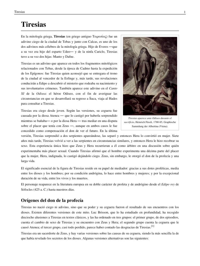 Tiresias PDF Hera