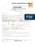 Youth Wing Form New