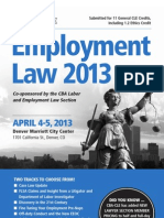 Employment Law Conference 2013