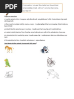 Australian Animal Report Template | PDF