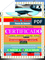 (Jordy) Certificado de Promocion (2do Nivel)