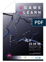Poster + Uitnodiging Symposium UGame - ULearn