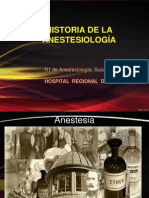 HIstoria de La Anestesiología