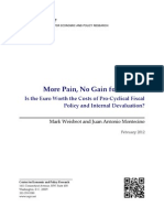 CEPR_More Pain_No Gain for Greece_Is the Euro Worth the Costs of Pro-Cyclical Fiscal Policy_2012