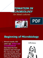 AUTOMATION IN MICROBIOLOGY (For Blood Cultures)