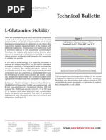 Download SAFC Biosciences - Technical Bulletin - L-Glutamine Stability by SAFC-Global SN12819460 doc pdf