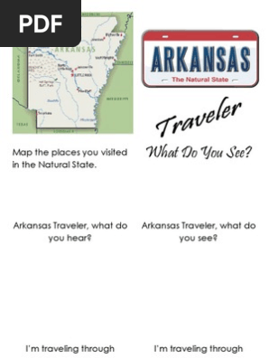 Arkansas Traveler Printable