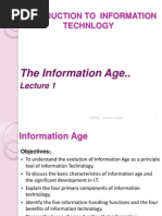 Introduction To Information Technlogy