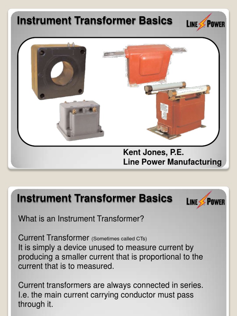 Instrument Transformer Overview and Testing | PDF | Transformer ...