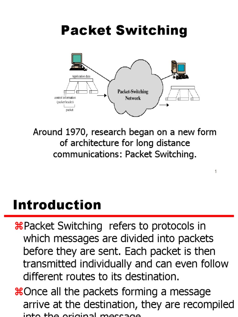 PacketSwitching Routing Packet Switching Free 30day Trial Scribd