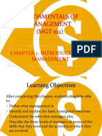 Chapter 1-Introduction To Management