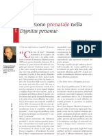Prof. Gonzalo Miranda L'adozione prenatale nella Dignitas Personae