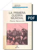 Pierre Renouvin - La Primera Guerra Mundial-2 PDF