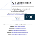Suicidal Thoughts (Hobbes, Foucault, and The Right To Die) PDF