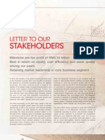PBBANK-2012 Letter To Stakeholders