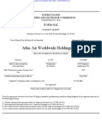 ATLAS AIR WORLDWIDE HOLDINGS INC 8-K (Events or Changes Between Quarterly Reports) 2009-02-24
