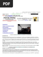 5 Tubes 20m SSB QRP Transceiver