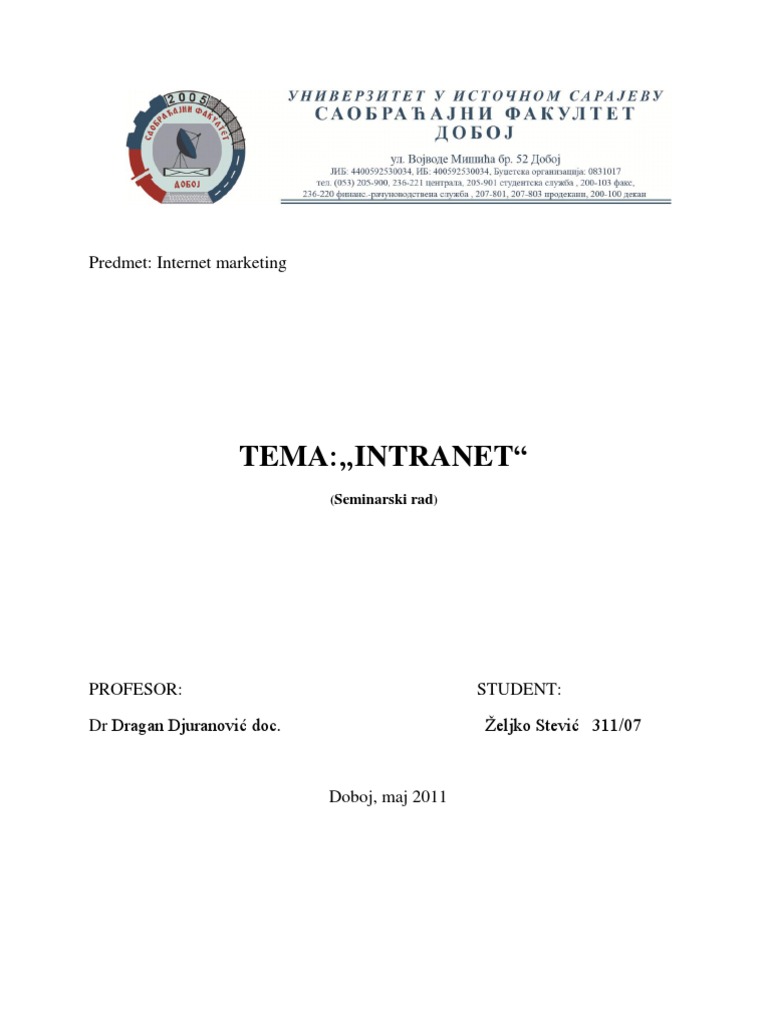 Intranet | PDF