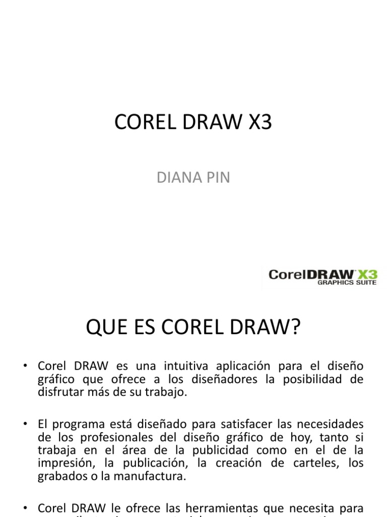 Corel Draw x3 | PDF