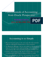 Basics of Accounting From Oracle Perspective