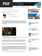 21st Century Chinese Cyber Warfare by Chris Archer