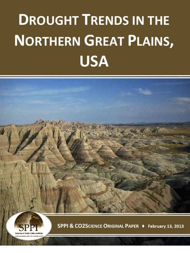 Drought Trends in Northern Great Plains | PDF | Drought | Climate Change