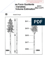 Usda Forest Dendrometry PDF
